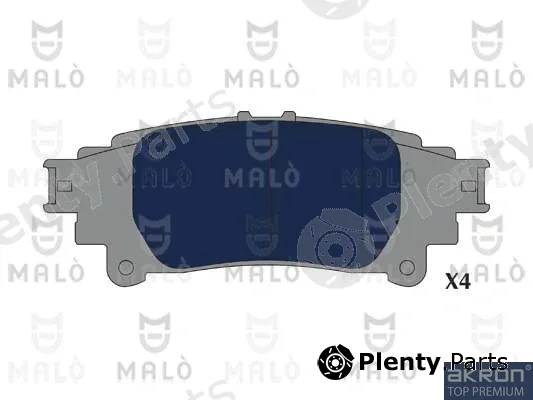 Akron-Malò 1051258 — Brake Pad Set, disc brake