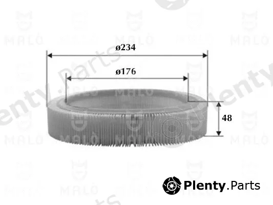 Akron-Malò 1500375 — Air Filter