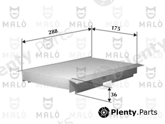 Akron-Malò 1530561 — Filter, cabin air
