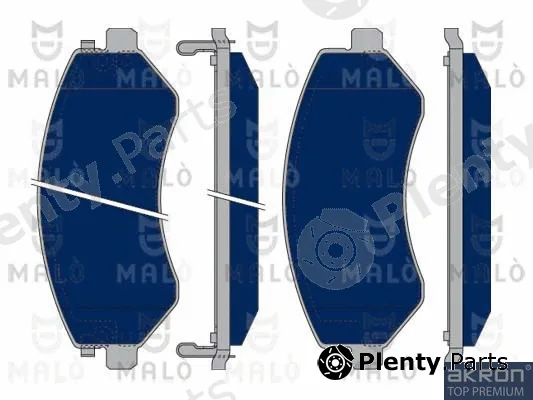 Akron-Malò 1050352 — Brake Pad Set, disc brake