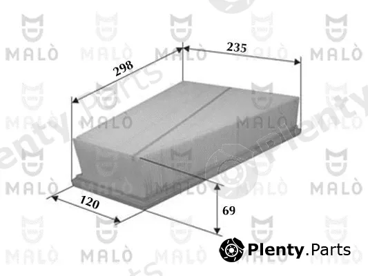 Akron-Malò 1500068 — Air Filter
