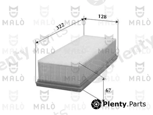Akron-Malò 1500036 — Air Filter