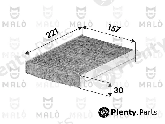 Akron-Malò 1532172 — Filter, cabin air