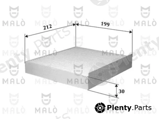 Akron-Malò 1531211 — Filter, cabin air