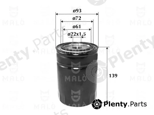 Akron-Malò 1510048 — Oil Filter