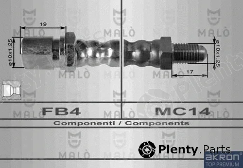 Akron-Malò 8019 — Brake Hose