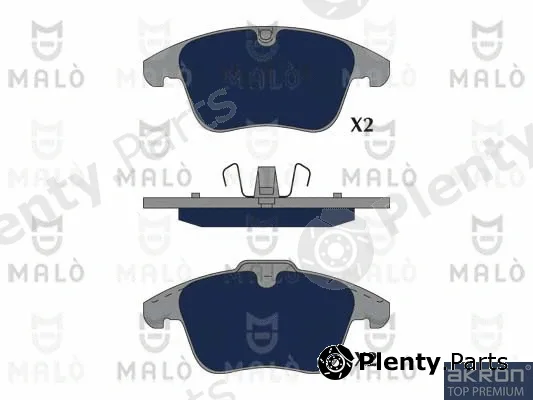 Akron-Malò 1051262 — Brake Pad Set, disc brake