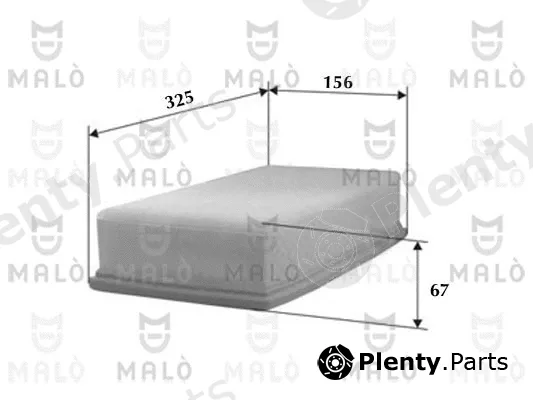 Akron-Malò 1500063 — Air Filter