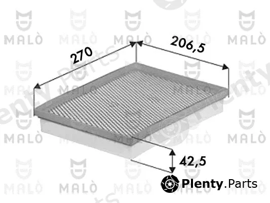 Akron-Malò 1500644 — Air Filter