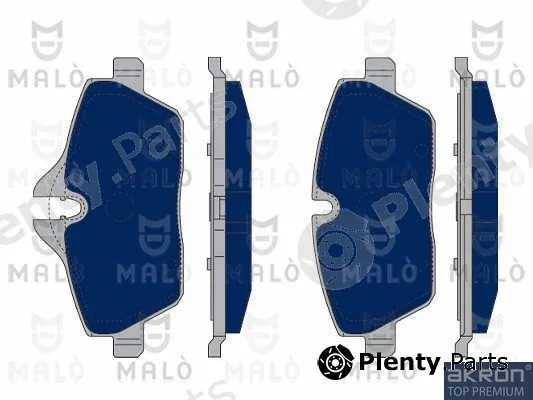 Akron-Malò 1050218 — Brake Pad Set, disc brake