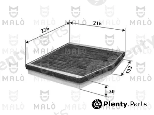 Akron-Malò 1530642 — Filter, cabin air