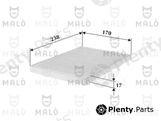 Akron-Malò 1530871 — Filter, cabin air
