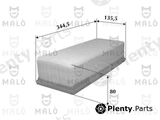 Akron-Malò 1500102 — Air Filter