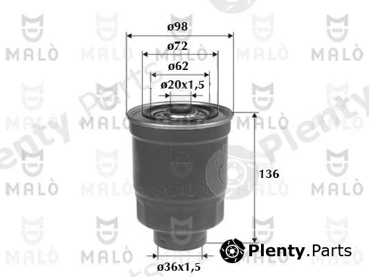 Akron-Malò 1520066 — Fuel Filter