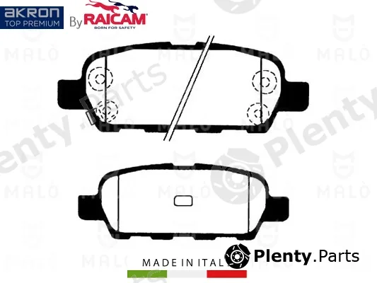 Akron-Malò 28480330 — Brake Pad Set, disc brake