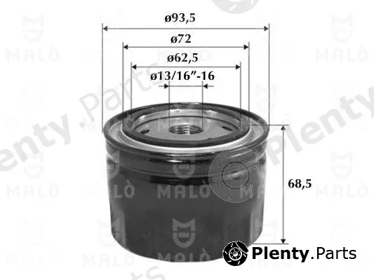 Akron-Malò 1510137 — Oil Filter