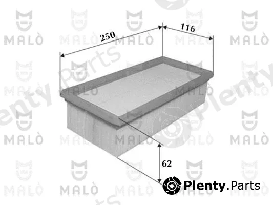 Akron-Malò 1500109 — Air Filter