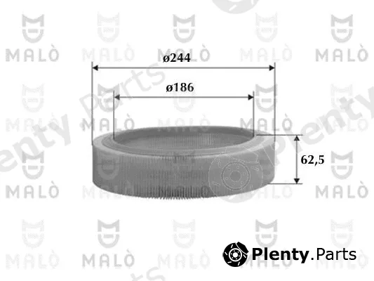 Akron-Malò 1500345 — Air Filter