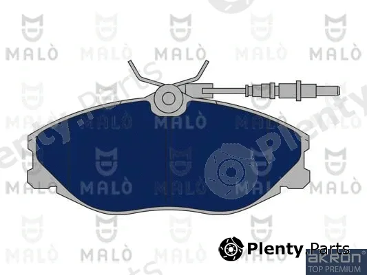 Akron-Malò 1050980 — Brake Pad Set, disc brake
