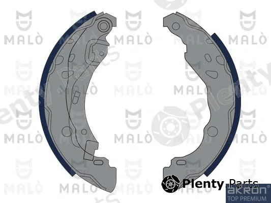 Akron-Malò 1390245 — Brake Shoe Set