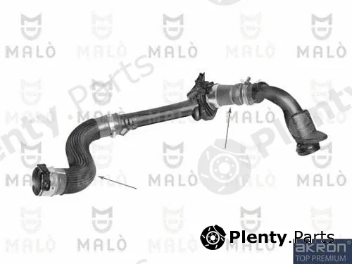 Akron-Malò 333011SIL — Charge Air Hose