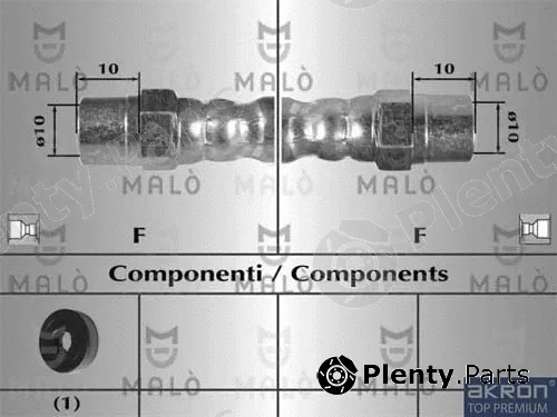 Akron-Malò 8227 — Brake Hose