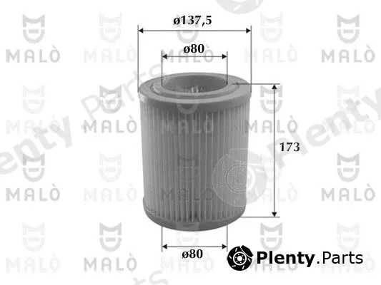 Akron-Malò 1500320 — Air Filter