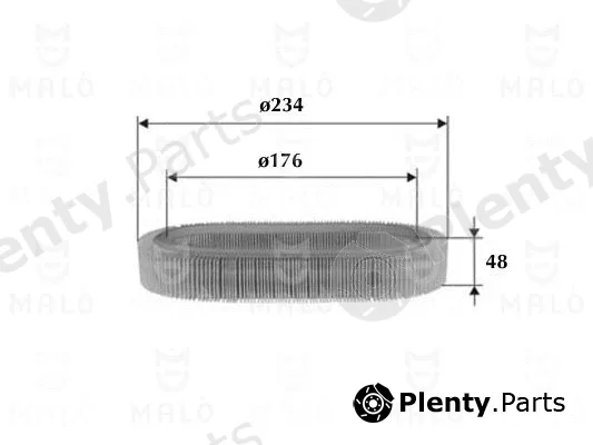 Akron-Malò 1500272 — Air Filter