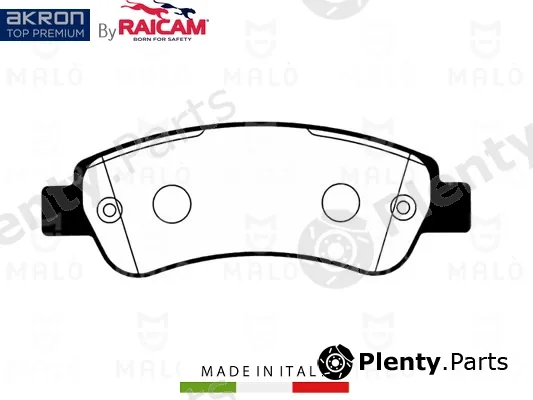 Akron-Malò 28480396OES — Brake Pad Set, disc brake