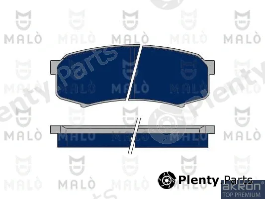 Akron-Malò 1050316 — Brake Pad Set, disc brake