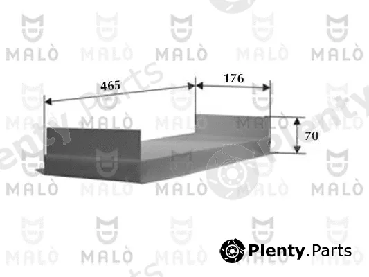 Akron-Malò 1530851 — Filter, cabin air