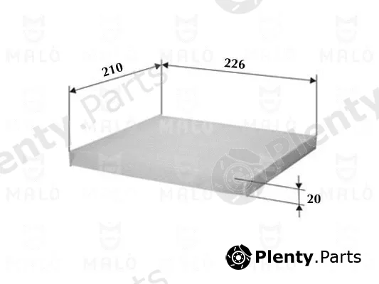 Akron-Malò 1531911 — Filter, cabin air