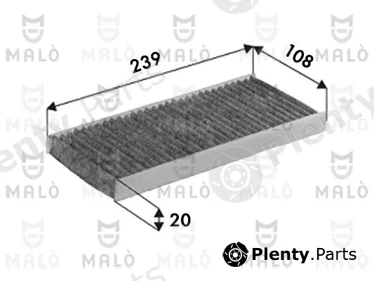 Akron-Malò 1532662 — Filter, cabin air