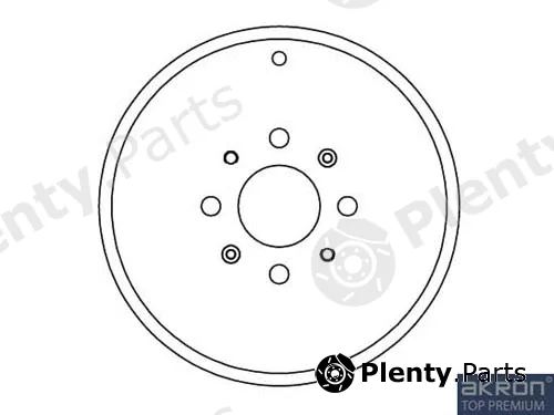 Akron-Malò 1120025 — Brake Drum