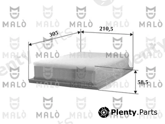 Akron-Malò 1500091 — Air Filter