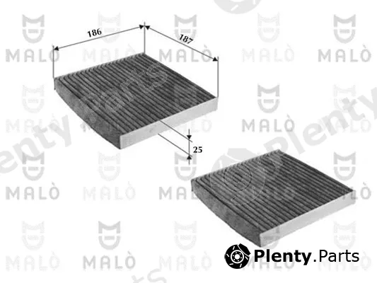 Akron-Malò 1532182 — Filter, cabin air