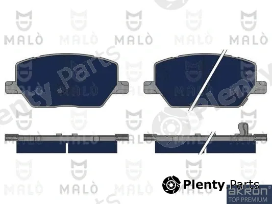 Akron-Malò 1051000 — Brake Pad Set, disc brake