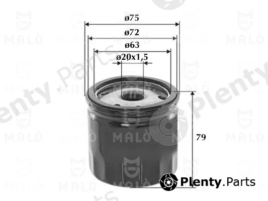 Akron-Malò 1510224 — Oil Filter