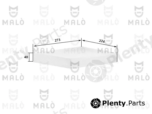 Akron-Malò 1532481 — Filter, cabin air