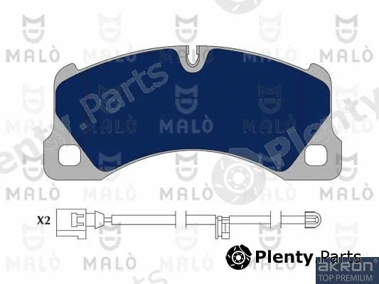 Akron-Malò 1051036 — Brake Pad Set, disc brake