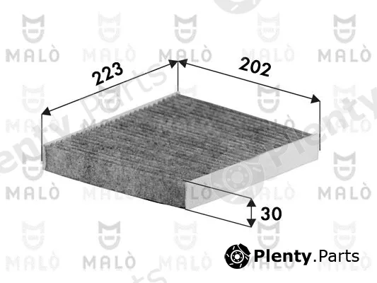 Akron-Malò 1532641 — Filter, cabin air