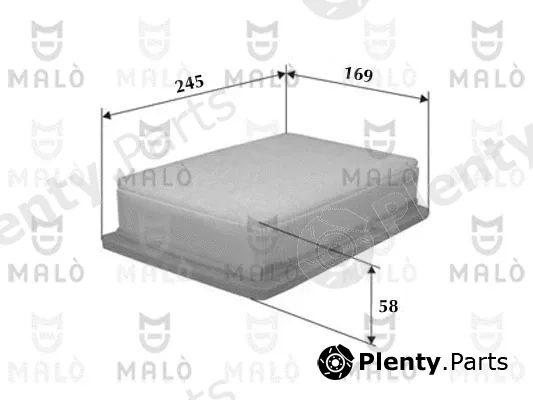 Akron-Malò 1500568 — Air Filter
