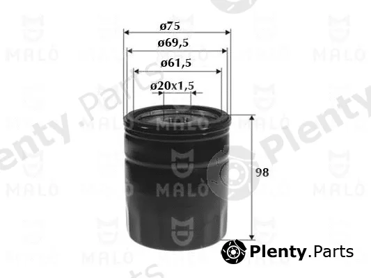 Akron-Malò 1510008 — Oil Filter