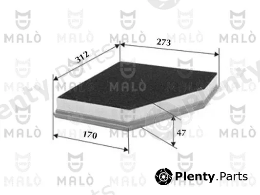 Akron-Malò 1500339 — Air Filter