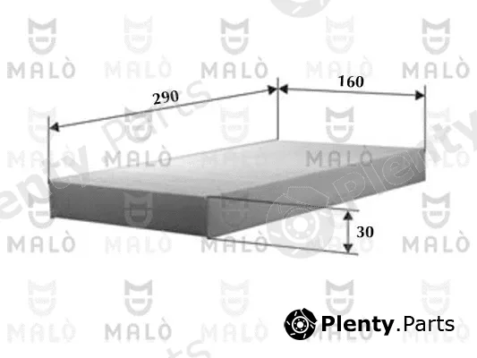 Akron-Malò 1531001 — Filter, cabin air