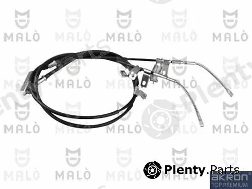 Akron-Malò 26791 — Cable Pull, parking brake
