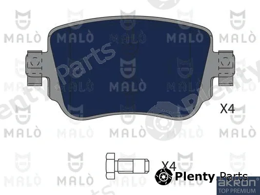 Akron-Malò 1051171 — Brake Pad Set, disc brake