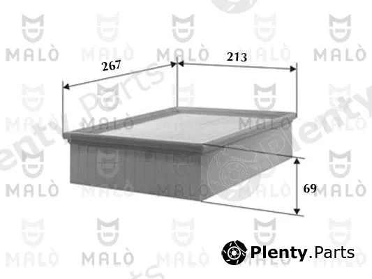 Akron-Malò 1500039 — Air Filter