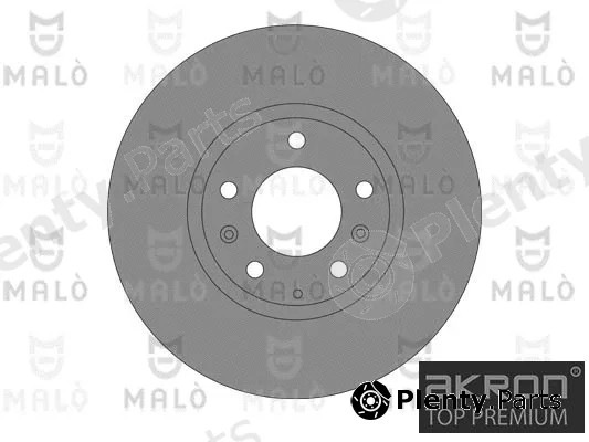 Akron-Malò 1110807 — Brake Disc