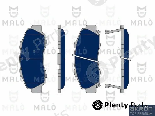 Akron-Malò 1050371 — Brake Pad Set, disc brake
